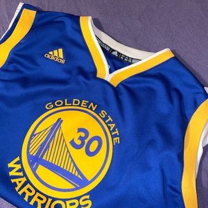 Adidas Golden State Warriors Curry Jersey